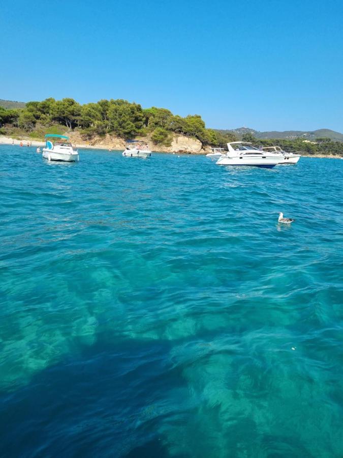 Studio "La Mer" A บอร์มส์-เลส์-มิโมซาส์ ภายนอก รูปภาพ